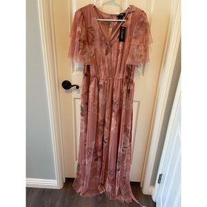 Candlight blush dress